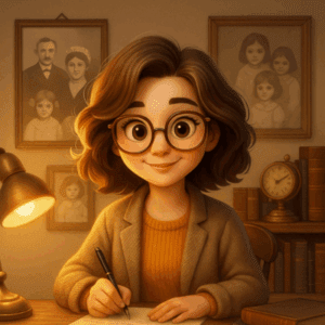 illustration de l'avatar de Frédérique David Créquer autrice du blog les Plumes Fantastiques