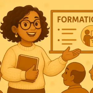 Illustration Formation de formateur occasionnel à Nantes avec Marie Cortana