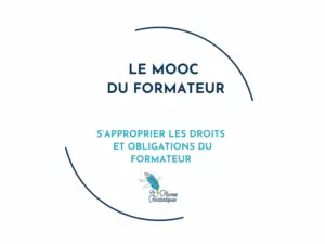 Illustration mooc du formateur pour adultes